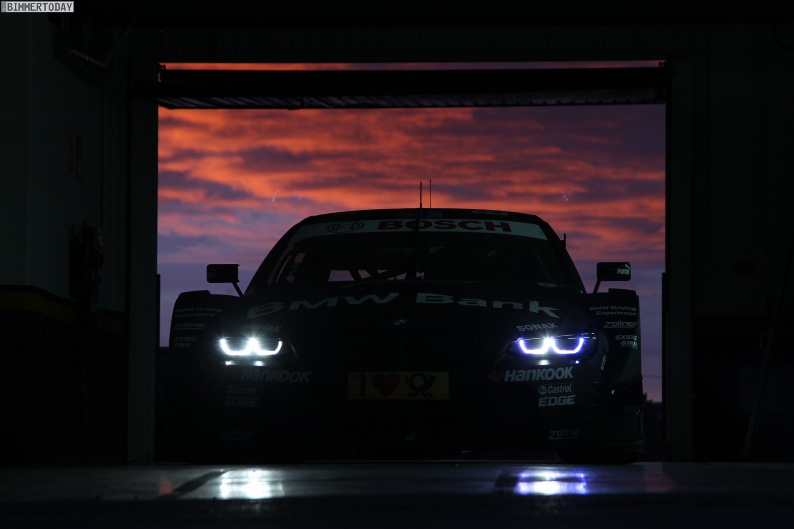 Bmw m3 dtm testing #7