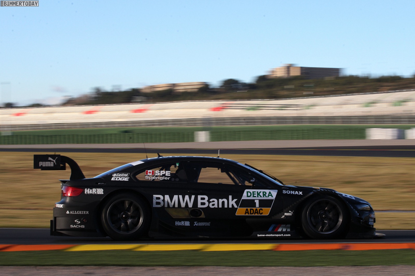 Bmw m3 dtm testing #3