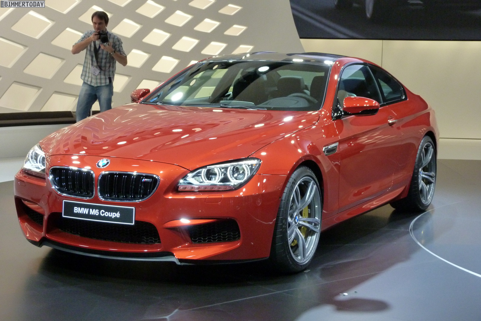 Orange bmw m6 #5