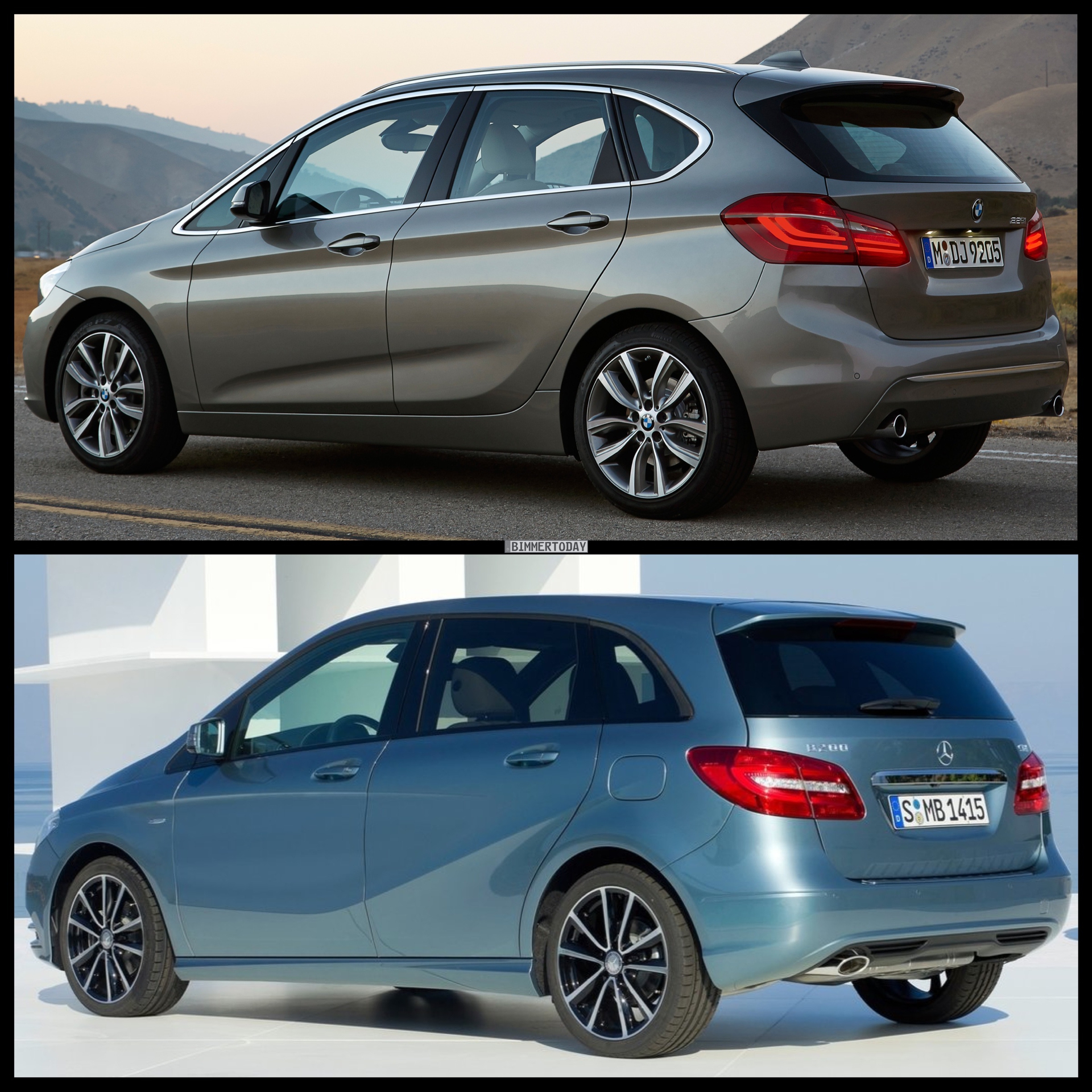 Comparativa - BMW Serie 2 Active Tourer Vs. Mercedes Clase B | BMW FAQ Club