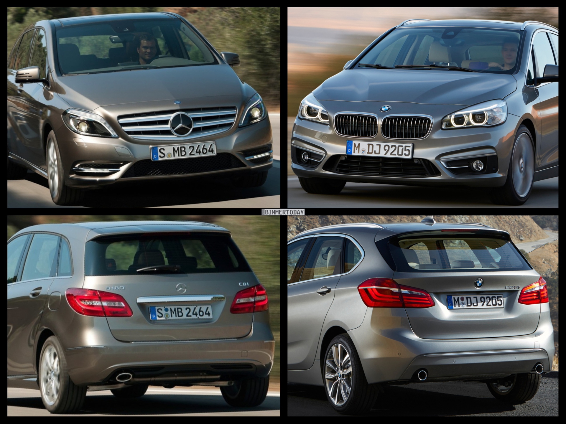 Comparativa - BMW Serie 2 Active Tourer Vs. Mercedes Clase B | BMW FAQ Club