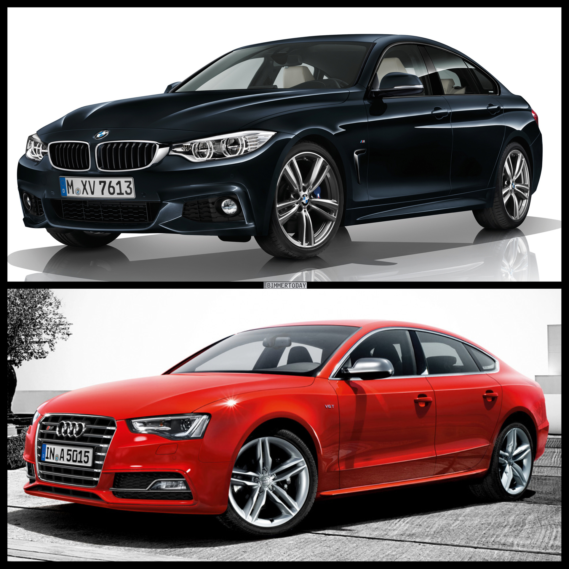 Bmw 335xi coupe vs audi s5 #3