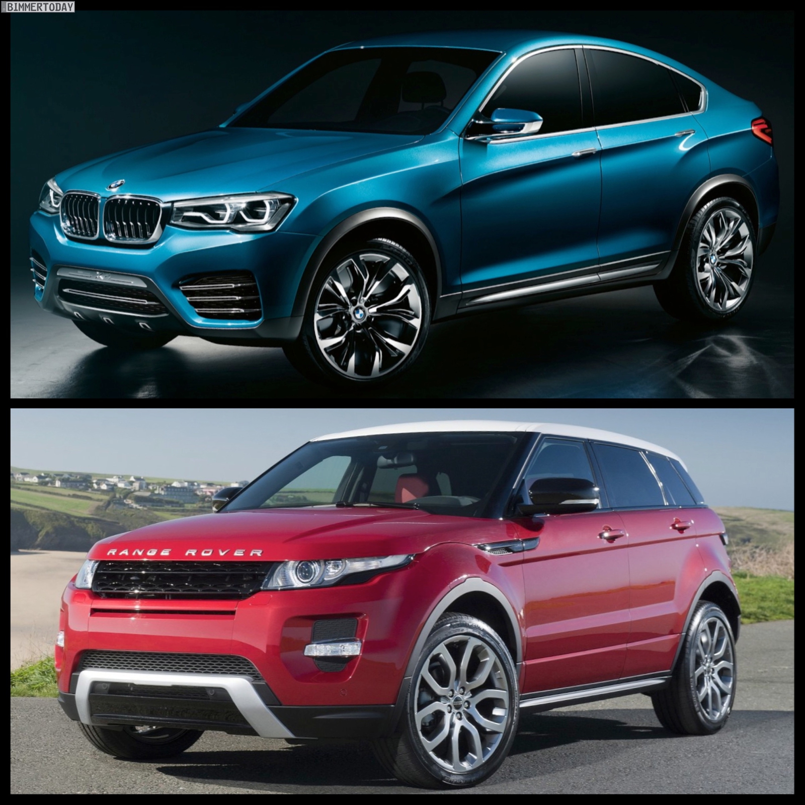 Bmw x6 range rover evoque #1